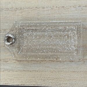 Coach Large Clear Crystal Hangtag